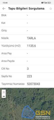 12-SİNOP TÜRKELİ DÜZLER KÖYÜ DENİZ MANZARALI SATILIK ARAZİ